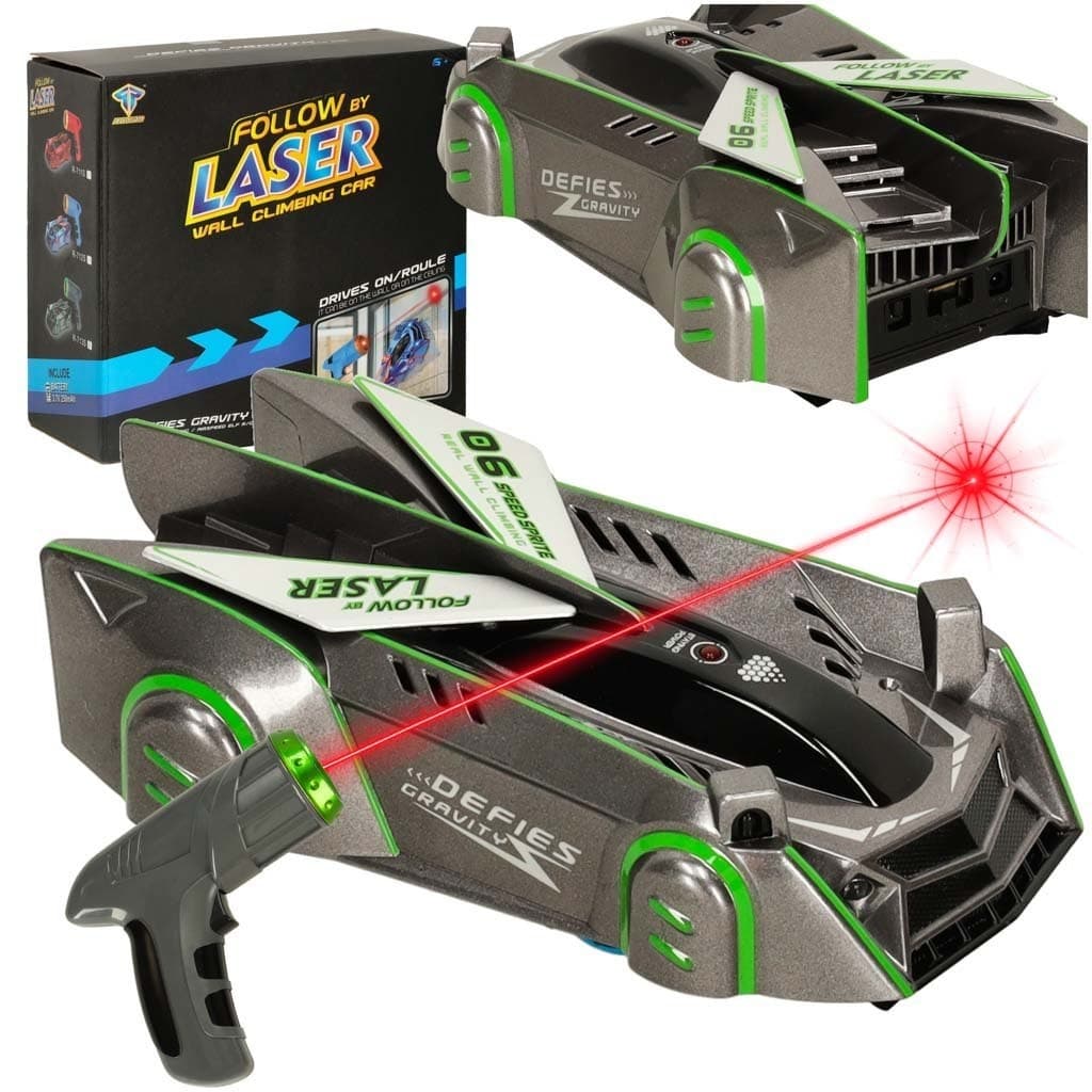 LaserChaser - auto podążające za światłem po ścianie