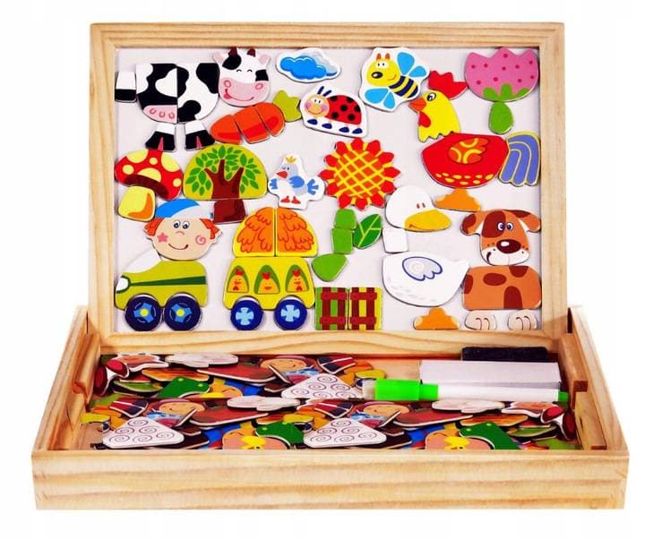 DuoBoard - magnetyczna tablica do rysowanie i zabawy z magnesami