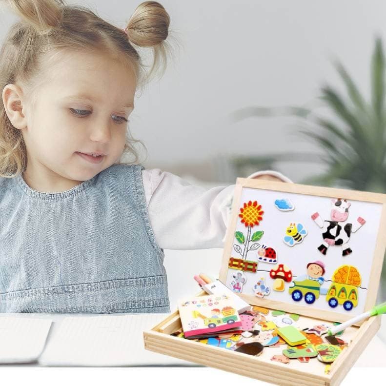 DuoBoard - magnetyczna tablica do rysowanie i zabawy z magnesami