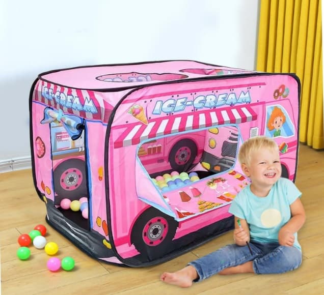 Lodziarnia Foodtruck - Namiot do nauki poprzez zabawę
