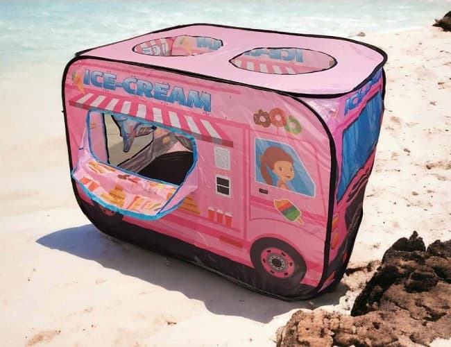 Lodziarnia Foodtruck - Namiot do nauki poprzez zabawę