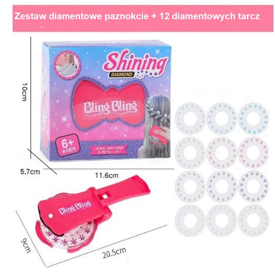 Bling Bling - magiczny zestaw diamentów dla małej księżniczki