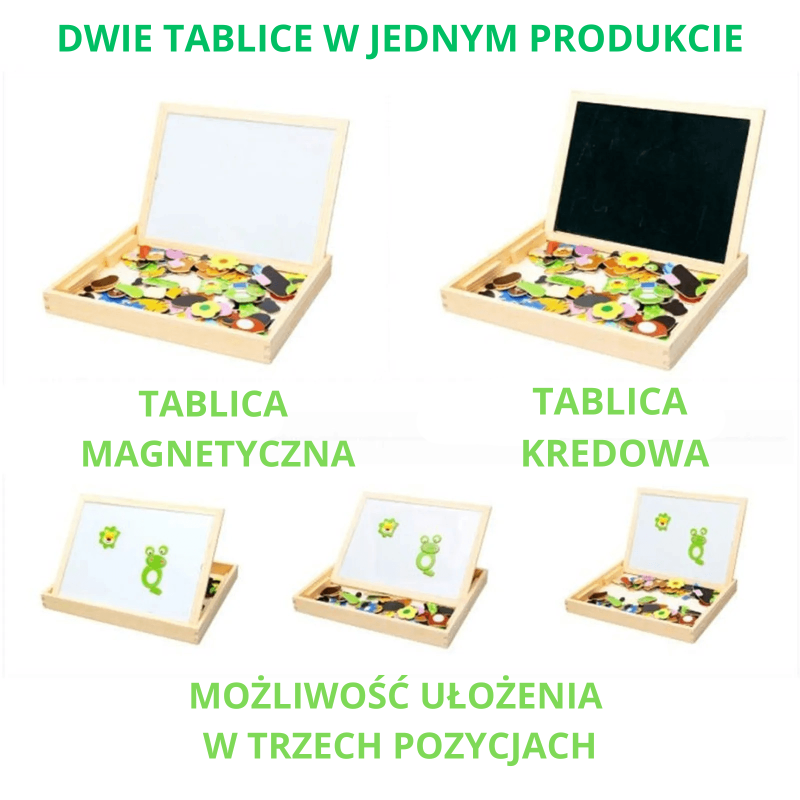 DuoBoard - magnetyczna tablica do rysowanie i zabawy z magnesami